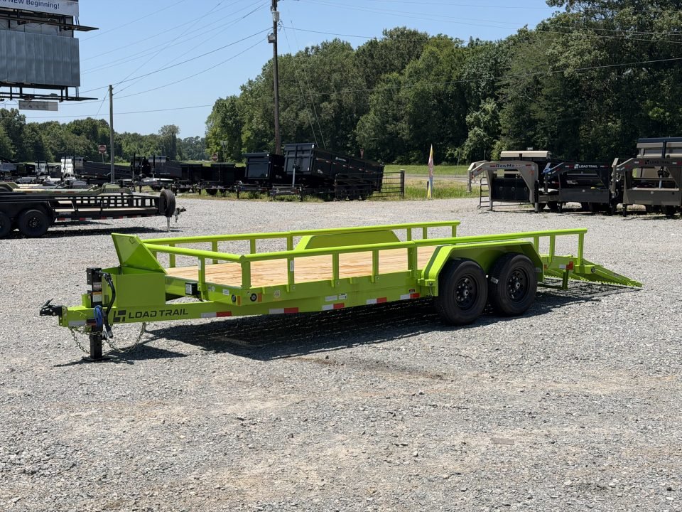 2026 Load Trail 83X18 W/ REMOVABLE PIPE TOP Car Hauler, 5' HEAVY DUTY GATE, TOOL BOX, REMOVABLE FEND