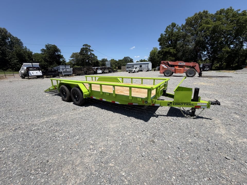 2026 Load Trail 83X18 W/ REMOVABLE PIPE TOP Car Hauler, 5' HEAVY DUTY GATE, TOOL BOX, REMOVABLE FEND