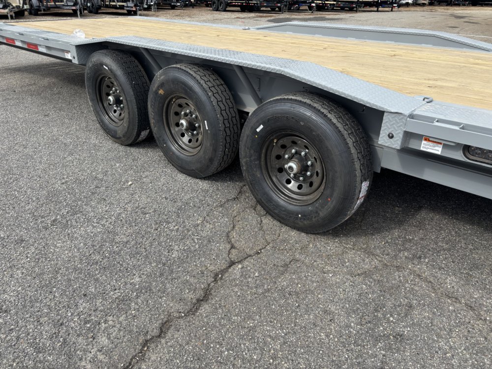 2026 RawMaxx LDX 102X44 Flatbed Trailer / CHAIN RACK / 14 PLY TIRES / 21K GVWR