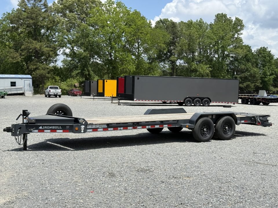 2026 Iron Bull 83X24 I-BEAM EQUIPMENT / MEGA RAMPS / RUB RAIL / 14K GVWR Equipment Trailer