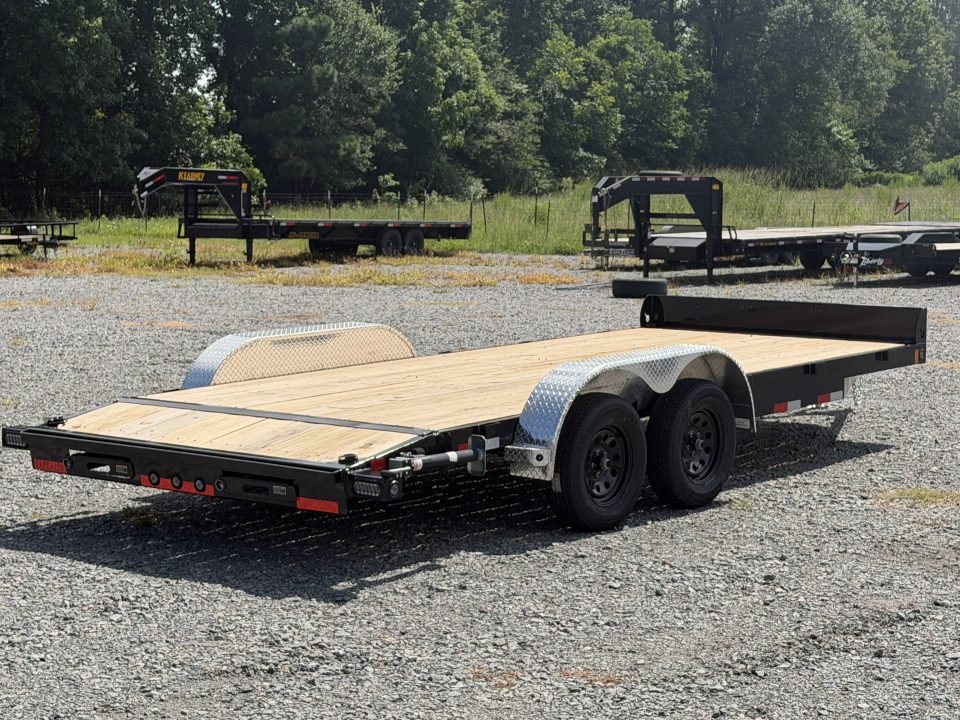 2026 Load Trail 83X18 CH Car Hauler W/ PULL OUT RAMPS, 3500 POUND AXLES AND SPORT BOX