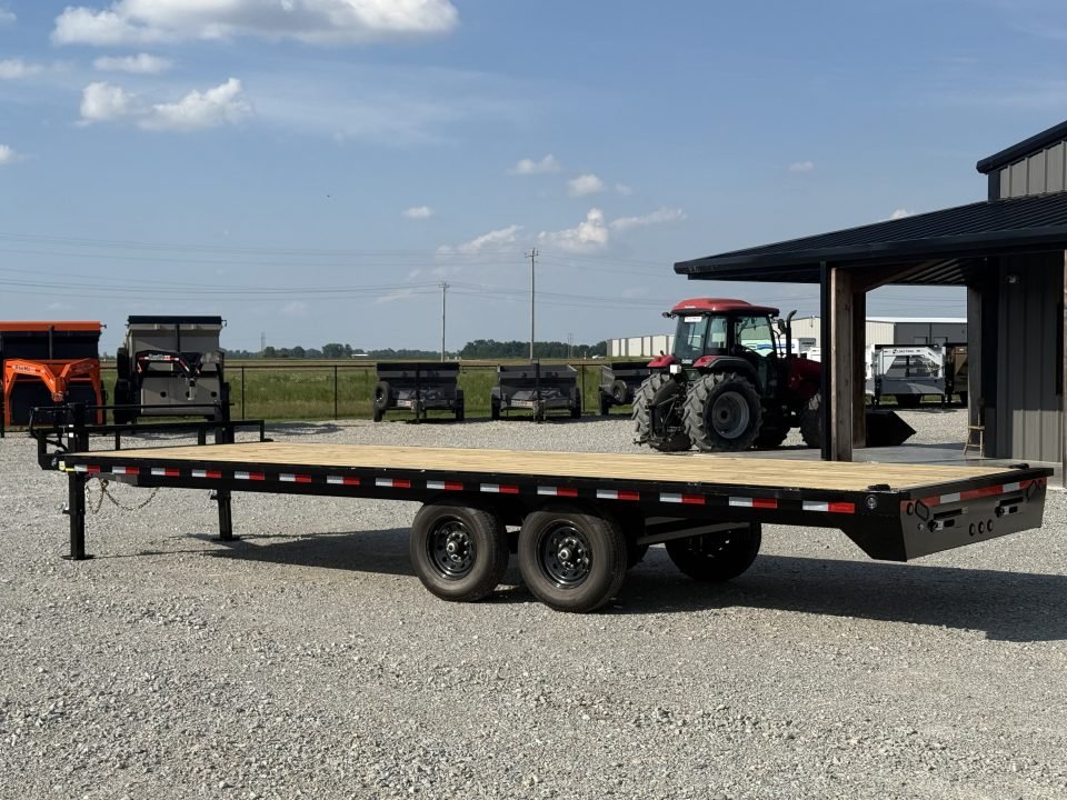 2026 Load Trail DK 102X24 DECK OVER W/REAR SLIDE IN RAMPS 14K GVWR Equipment Trailer
