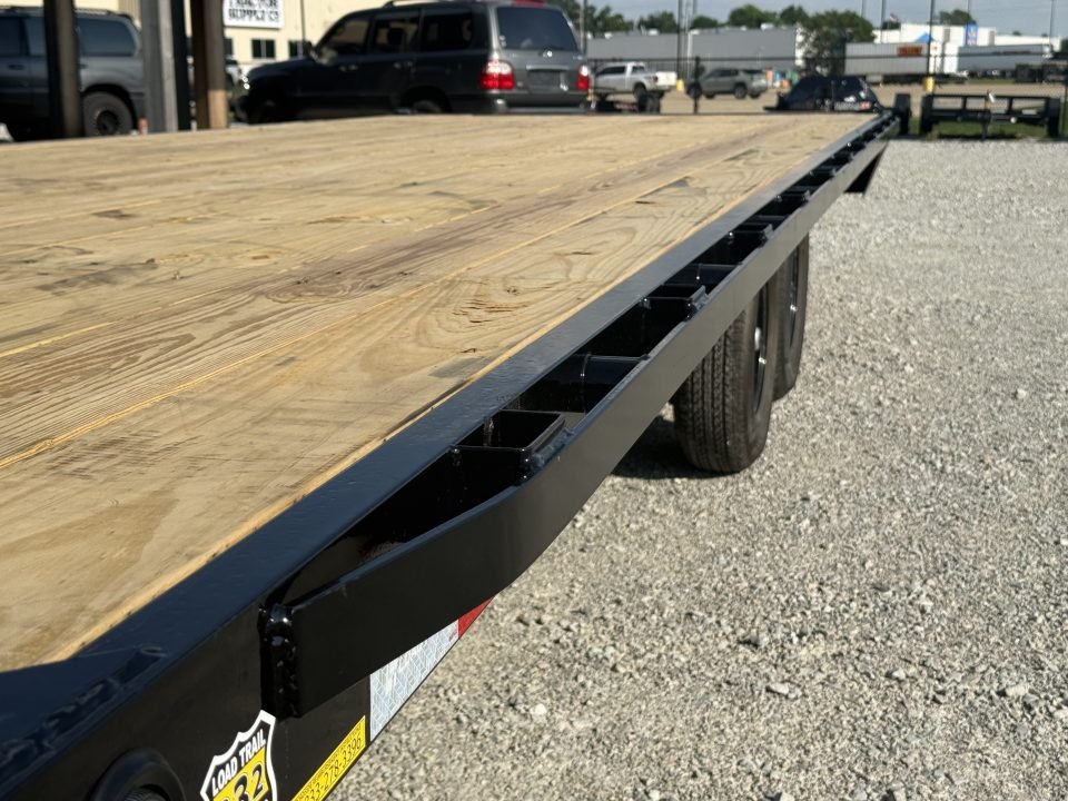 2026 Load Trail DK 102X24 DECK OVER W/REAR SLIDE IN RAMPS 14K GVWR Equipment Trailer
