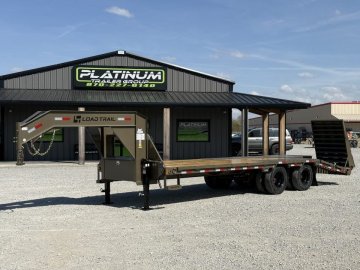 2027 Load Trail GP 102X25 GOOSENECK W/MAX RAMPS AND 14 PLYS 25.9K GVWR Flatbed Trailer