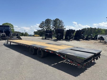 2027 Load Trail GP 102X40 GOOSENECK W/MAX RAMPS AND 14 PLYS 25.9K GVWR Flatbed Trailer