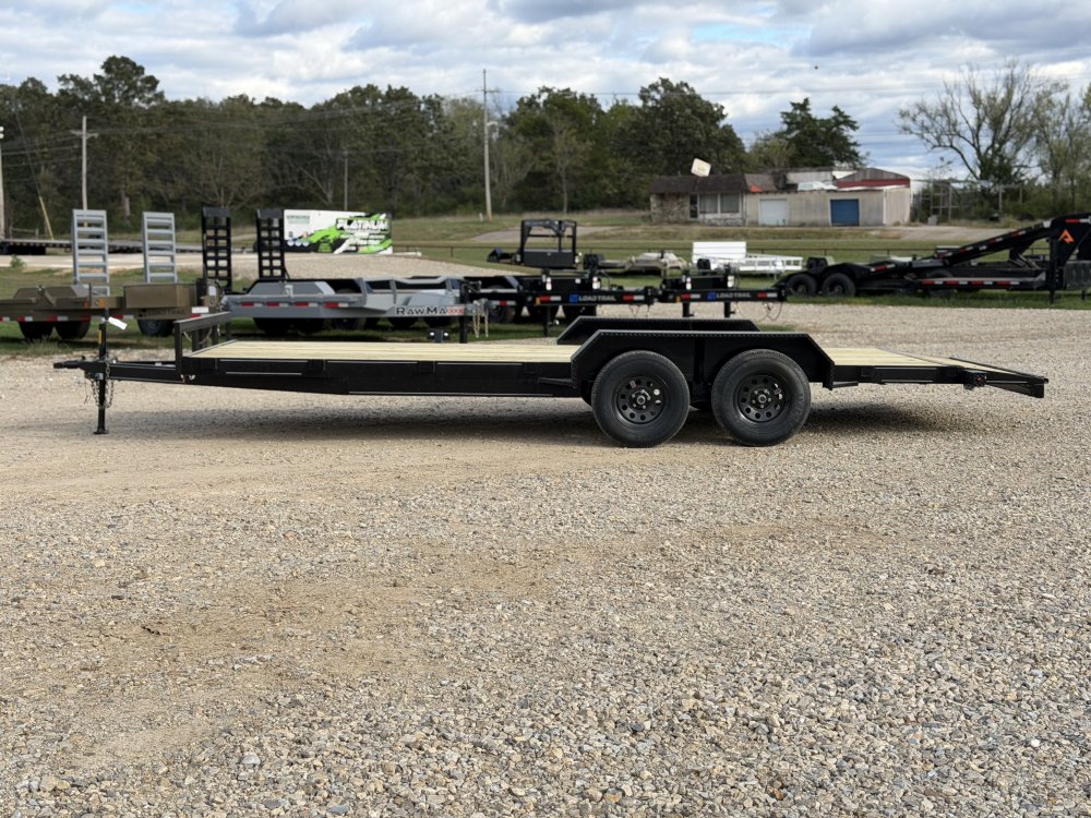 2027 83X20 CH MEB / PULL OUT RAMPS / BRAKE AXLE / DOVETAIL / 6.9K GVWR / CAR HAULER TRAILER