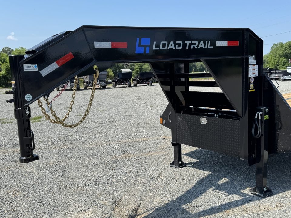 2026 Load Trail 102X36 GL Deckover Trailer W/12' HYDRAULIC DOVE TAIL, 14 PLY TIRE, HYDRAULIC JACKS,