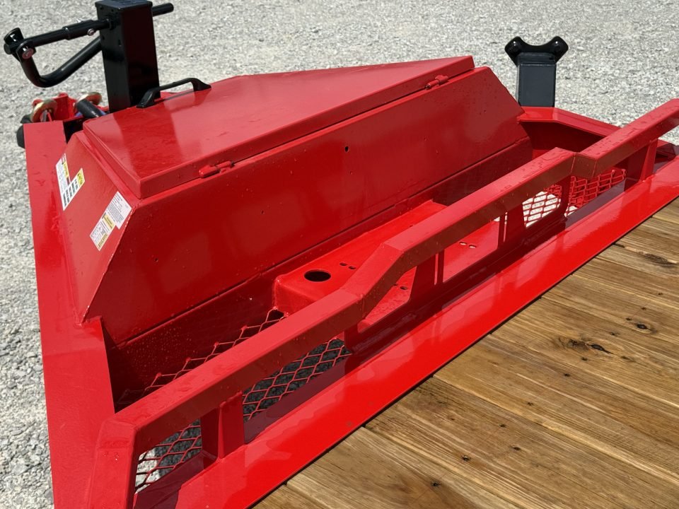 2026 RawMaxx G3X TILT 102X24 W/14 PLY TIRES AND RHINO LINED FENDERS 21K GVWR Tilt Trailer