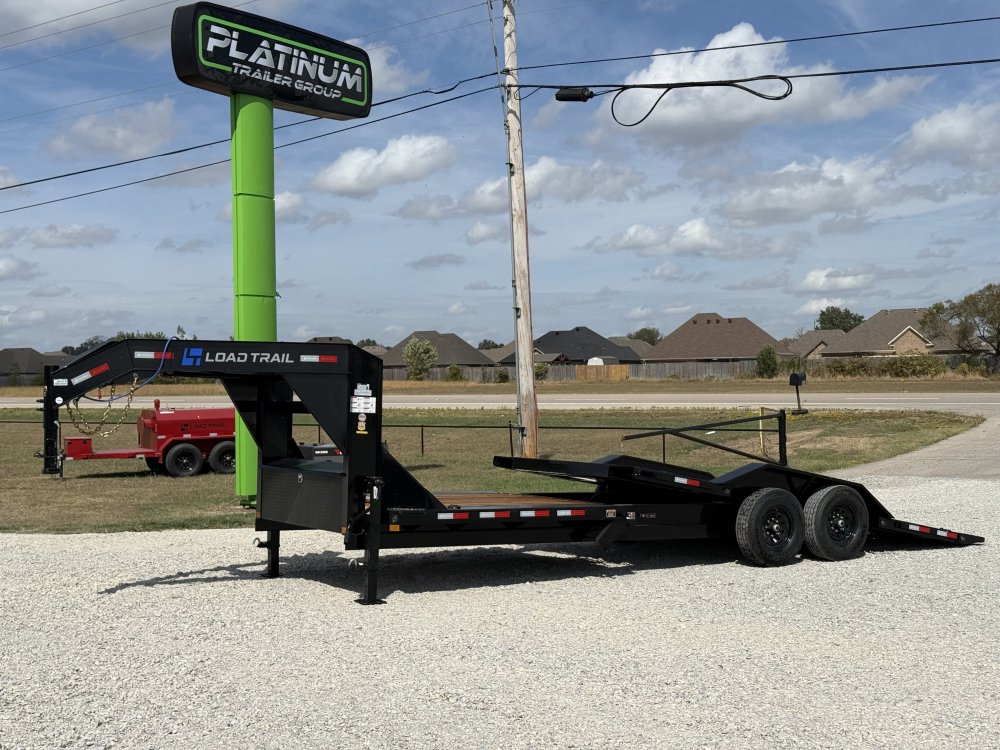 2027 LOAD TRAIL GN 102X24 GOOSENECK TILT-N-GO W/14 PLYS 14K GVWR