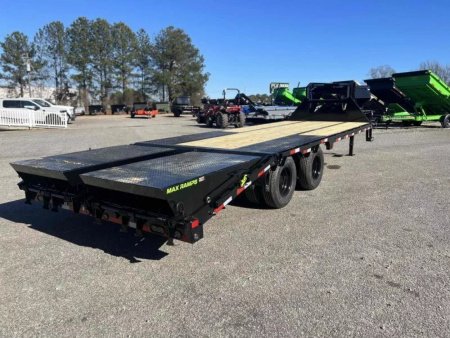 2027 Load Trail GP 102X25 GOOSENECK W/MAX RAMPS AND 14 PLYS 25.9K GVWR Flatbed Trailer