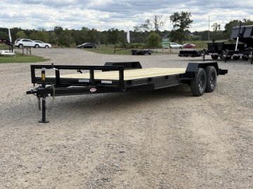 2027 83X20 CH MEB / PULL OUT RAMPS / BRAKE AXLE / DOVETAIL / 6.9K GVWR / CAR HAULER TRAILER