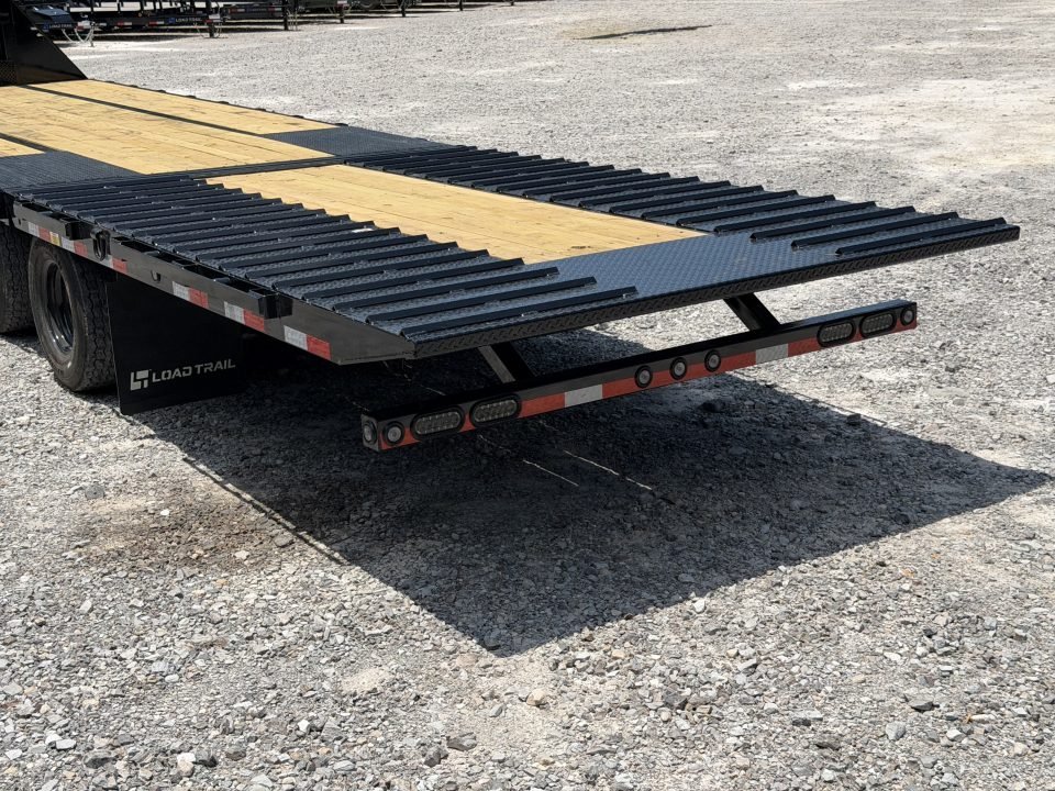 2027 Load Trail GL 102X32 25.9K 12' HYDRUALIC DOVETAIL 14PLY TIRES 4 BUTTON WIRELESS Flatbed Trailer