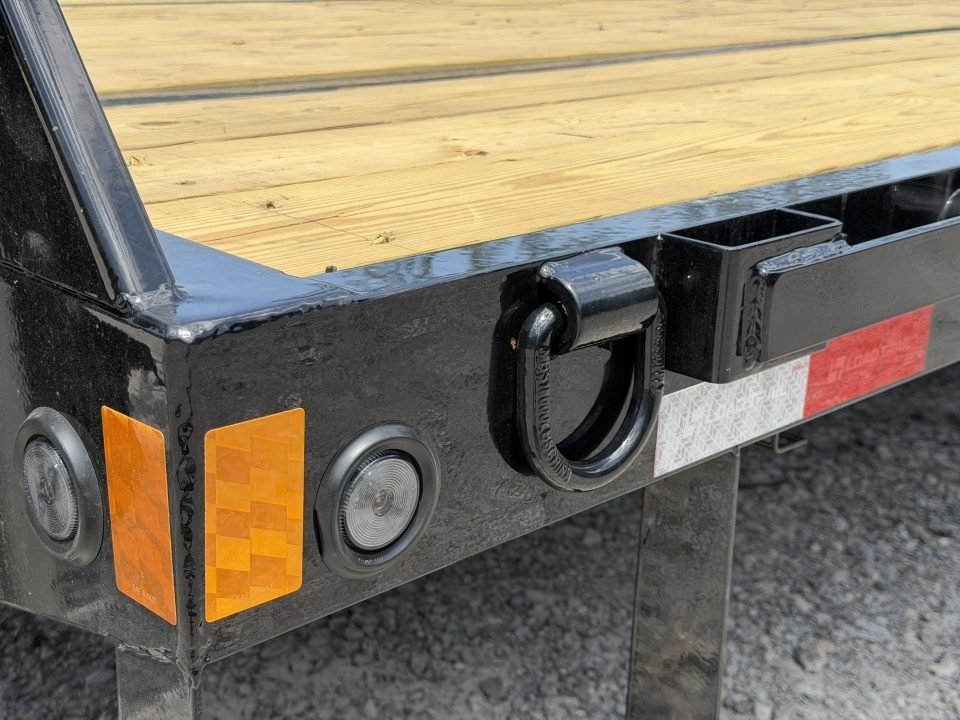 2027 Load Trail GL 102X32 25.9K 12' HYDRUALIC DOVETAIL 14PLY TIRES 4 BUTTON WIRELESS Flatbed Trailer