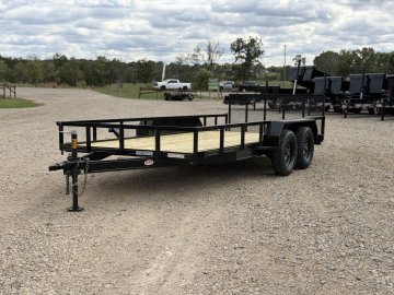 2027 77X16 UT MEB / 30" GATE / 6.9K GVWR / BRAKE AXLE / UTILITY TRAILER