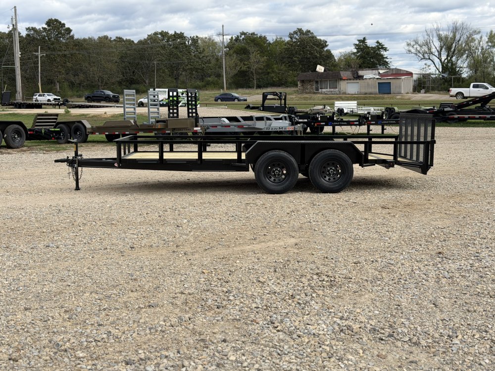 2027 77X16 UT MEB / 30" GATE / 6.9K GVWR / BRAKE AXLE / UTILITY TRAILER