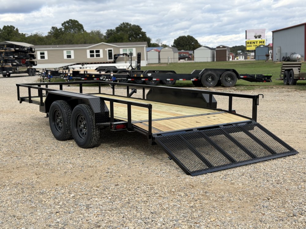 2027 77X16 UT MEB / 30" GATE / 6.9K GVWR / BRAKE AXLE / UTILITY TRAILER
