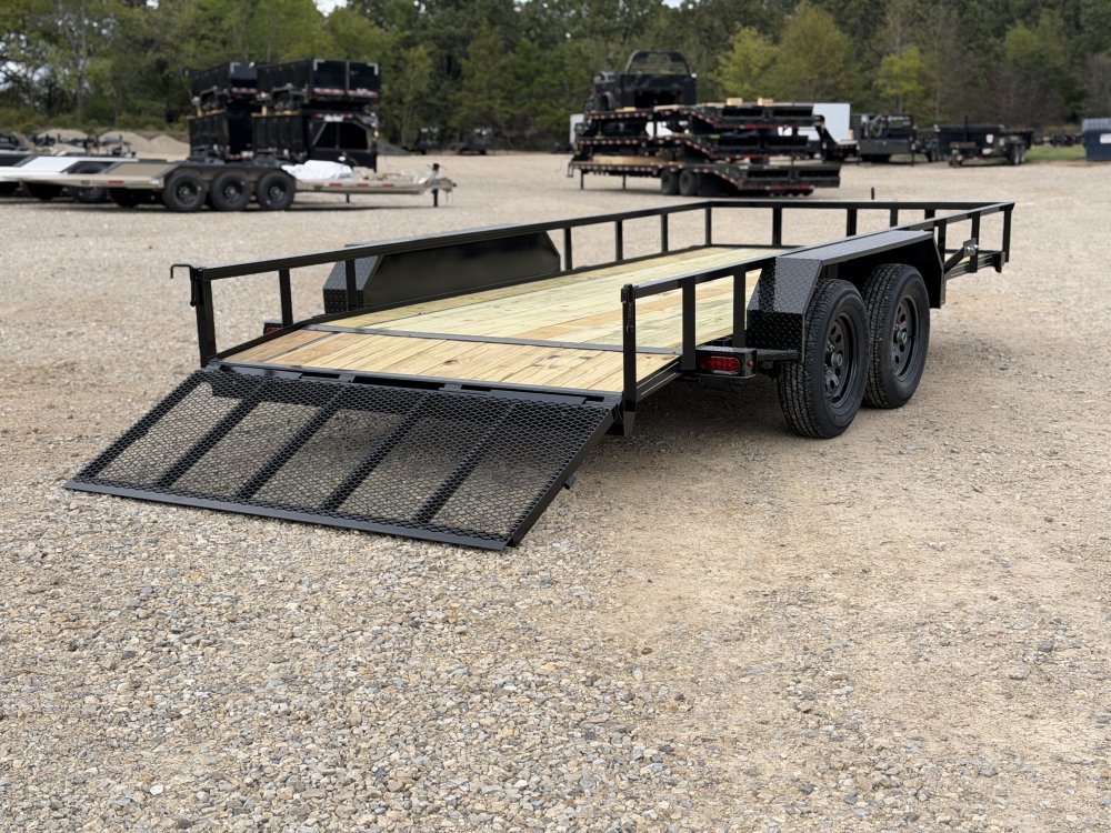 2027 77X16 UT MEB / 30" GATE / 6.9K GVWR / BRAKE AXLE / UTILITY TRAILER