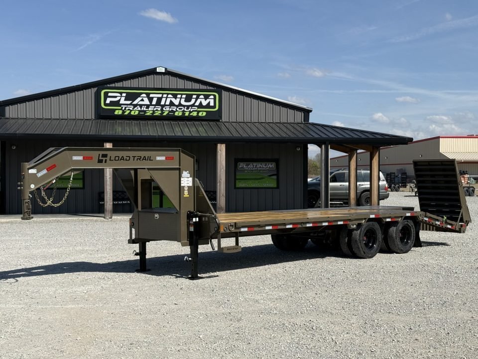 2027 Load Trail GP 102X25 GOOSENECK W/MAX RAMPS AND 14 PLYS 25.9K GVWR Flatbed Trailer