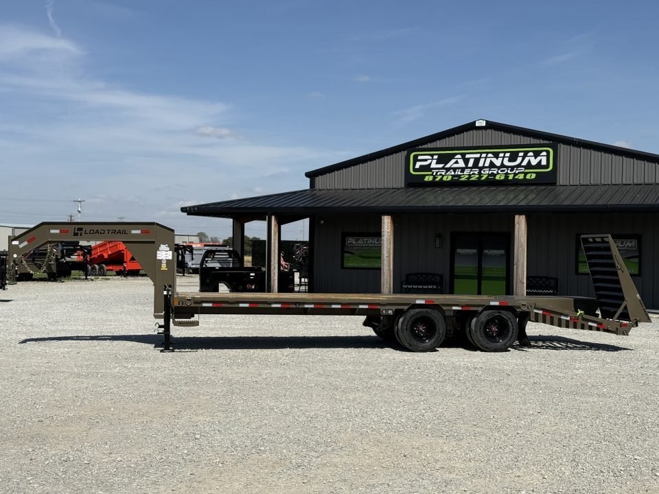 2027 Load Trail GP 102X25 GOOSENECK W/MAX RAMPS AND 14 PLYS 25.9K GVWR Flatbed Trailer