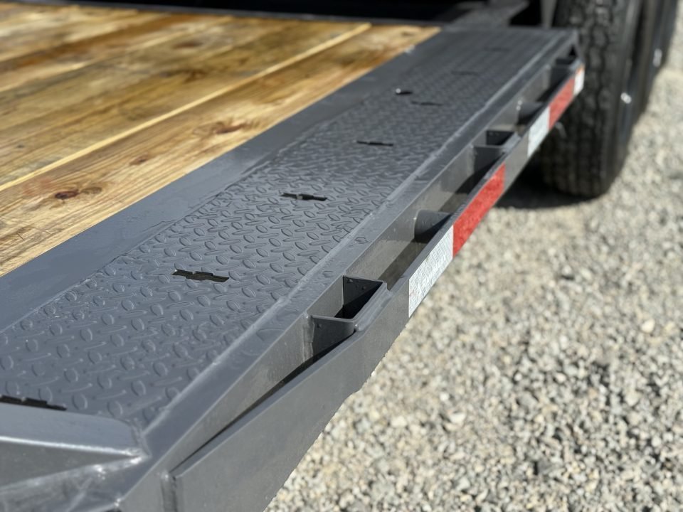 2027 RawMaxx G3X TILT 102X24 W/14 PLY TIRES AND RHINO LINED FENDERS 21K GVWR Tilt Trailer