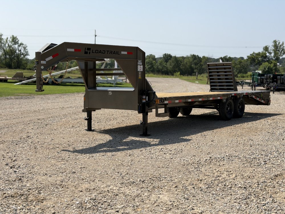 102X25 GP LOAD TRAIL / 14 PLY / I-BEAM / MAX RAMPS / 14K GVWR /