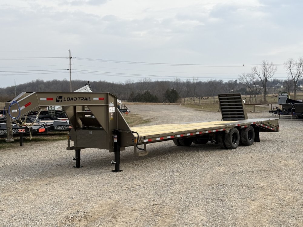 2026 Load Trail GP 102X30 Flatbed Trailer / 14 PLY TIRES / MAX RAMPS / WINCH PLATE / 25.9K GVWR