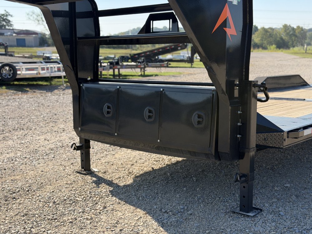 2026 102X26 GTX RAWMAXX / TILT DECK / CHAIN RACK / WINCH PLATE / 14 PLY / 16K GVWR /
