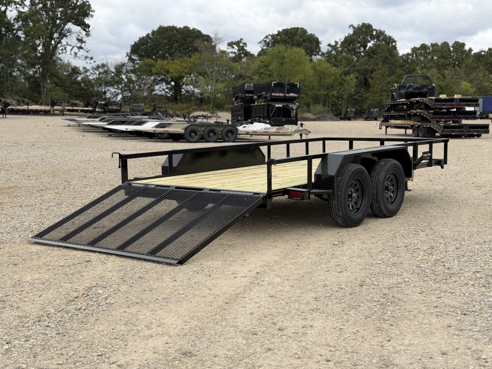 2027 77X14 UT MEB / 48" GATE / 6.9K GVWR / BRAKE AXLE / UTILITY TRAILER