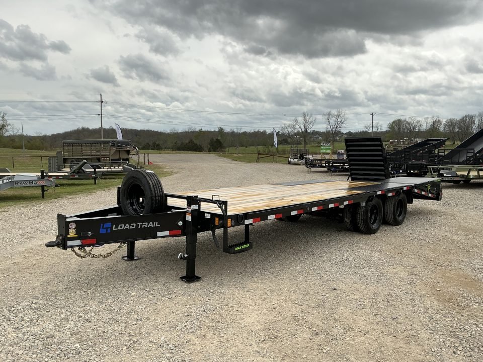 2026 Load Trail PP 102X25 Equipment Trailer / 14 PLY TIRES / DOZER PACKAGE / MAX RAMPS / TOOL TRAY /