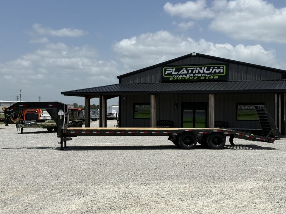 2026 Load Trail GP 102X30 GOOSENECK W/MAX RAMPS AND 14 PLY TIRES 24K GVWR Flatbed Trailer