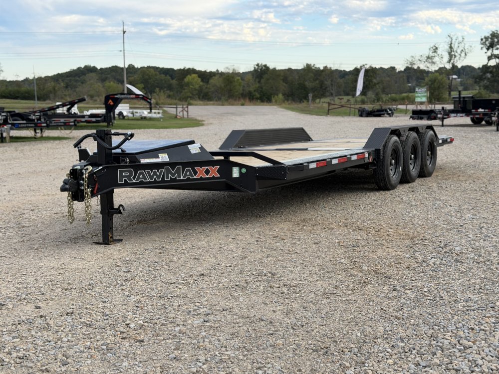 2027 102X26 G3X RAWMAXX / WINCH PLATE / TOOLBOX / 14 PLY TIRES / TILT / 21K GVWR / EQUIPMENT TILT TR