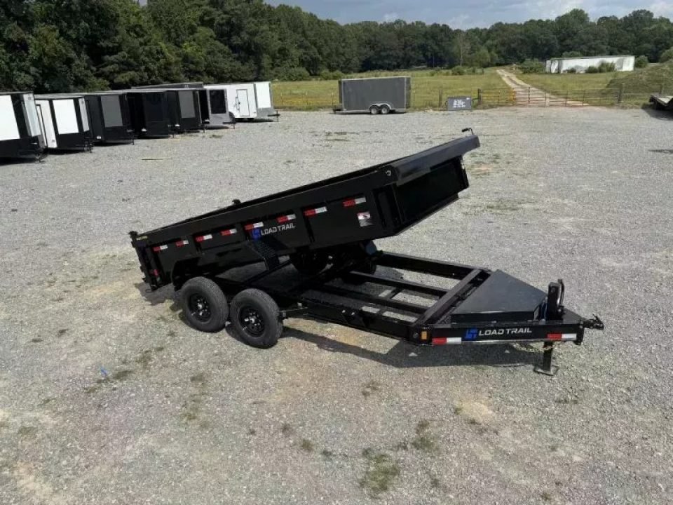 2026 Load Trail DL 83X14 LOW-PRO 14K GVWR Dump Trailer W/RAMPS,, TARP, SPREAD GATE, 24INCH SIDES, 10