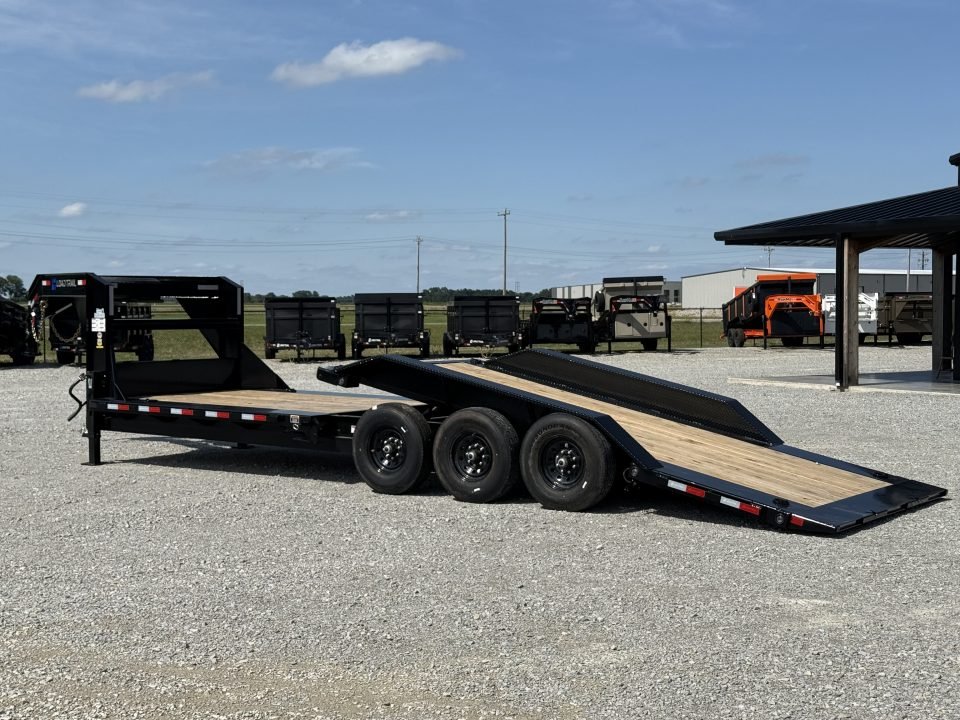 2026 Load Trail GN 102X26 TILT-N-GO GOOSENECK TORSION TRIPLE AXLE W/14 PLY TIRES, DRIVE OVER FENDERS