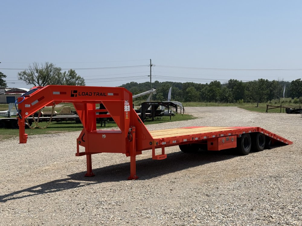 2027 102X32 GL LOAD TRAIL / HYDRO DOVE & JACKS / 14 PLY / WINCH PLATE / I-BEAM / 25.9K GVWR /