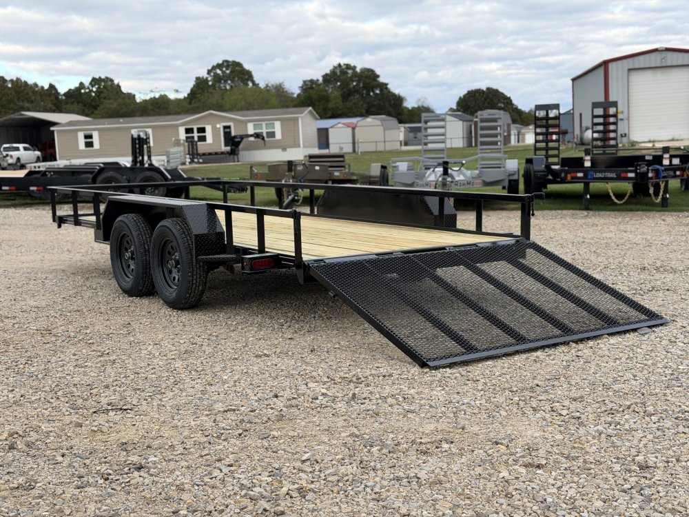 2027 77X16 UT MEB / 48" GATE / 6.9K GVWR / BRAKE AXLE / UTILITY TRAILER
