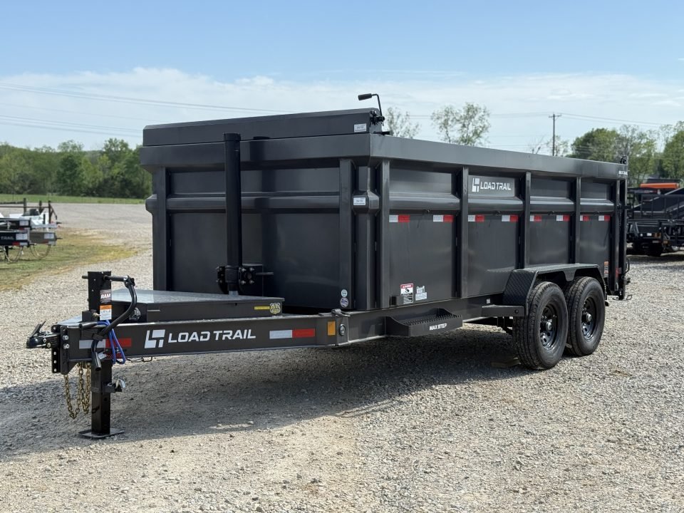 2026 Load Trail 83x16 DL Dump Trailer / 8" I-BEAM FRAME / 14 PLY TIRES / HIGHSIDE / 7 GAUGE FLOOR /