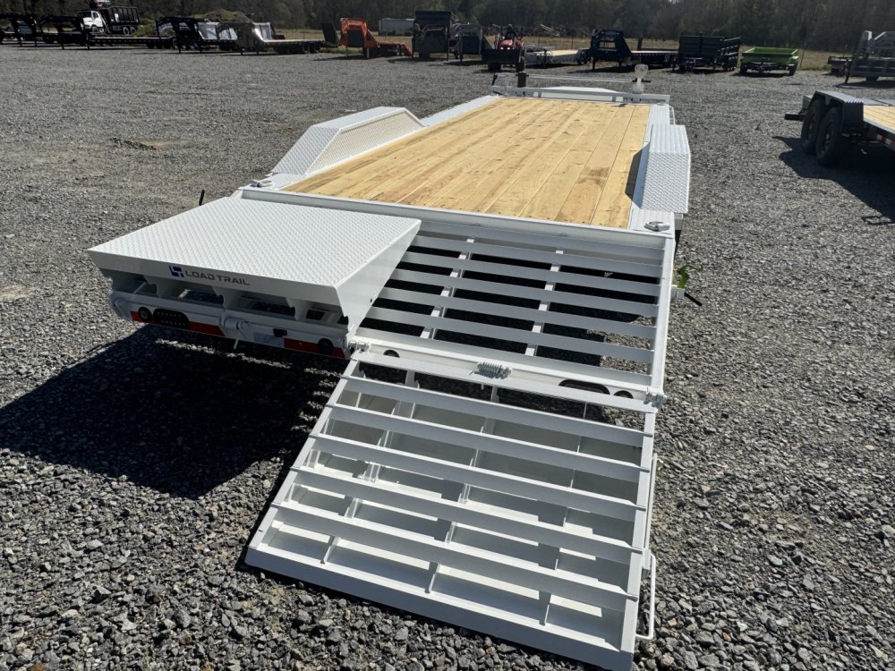 2026 Load Trail 102X24 Equipment Trailer W/ MAX RAMPS, 10 PLY TIRES, DRIVE OVER FENDERS, TOOL BOX, W