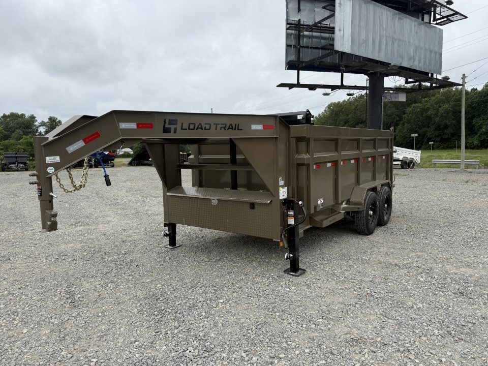2026 Load Trail DG 83X14 4' WALLS Dump Trailer W/RAMPS, TARP, SPREAD GATE, 7 GAUGE FLOORS, TELESCOPI