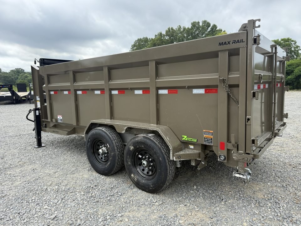 2026 Load Trail DG 83X14 4' WALLS Dump Trailer W/RAMPS, TARP, SPREAD GATE, 7 GAUGE FLOORS, TELESCOPI