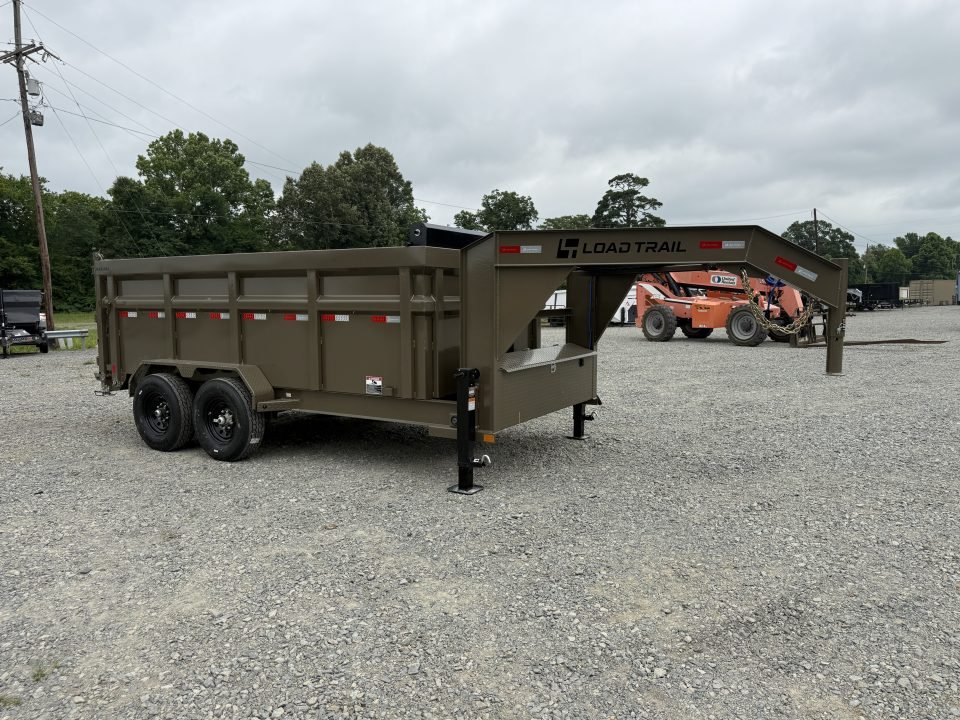 2026 Load Trail DG 83X14 4' WALLS Dump Trailer W/RAMPS, TARP, SPREAD GATE, 7 GAUGE FLOORS, TELESCOPI