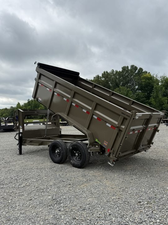 2026 Load Trail DG 83X14 4' WALLS Dump Trailer W/RAMPS, TARP, SPREAD GATE, 7 GAUGE FLOORS, TELESCOPI