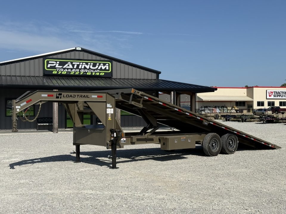 2026 Load Trail GE 102X26 GOOSENECK FULL TILT W/14 PLYS AND TUFF WIRELESS REMOTE 14K GVWR Tilt Trail