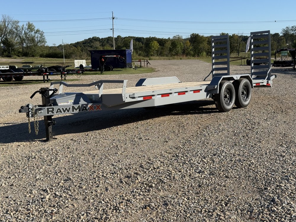 2026 83x22 ECX RAWMAXX / STAND UP RAMPS / TOOL BOX / RAIL GUARD / 14K GVWR /