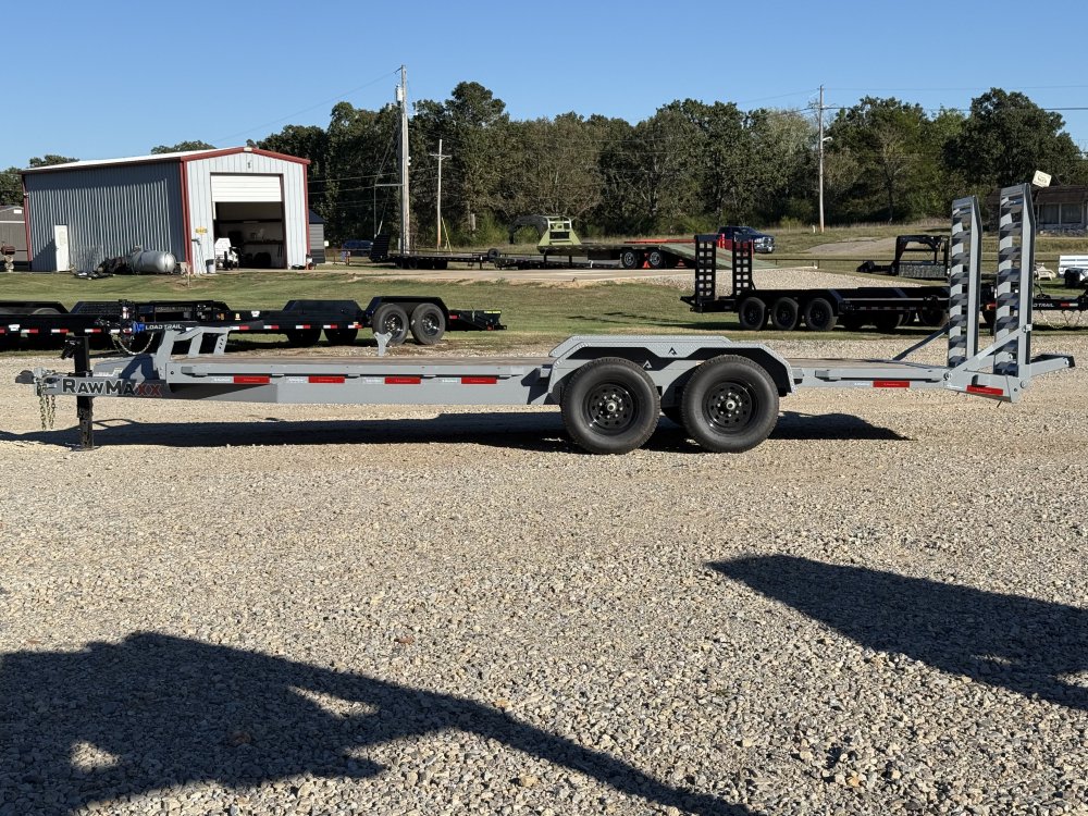 2026 83x22 ECX RAWMAXX / STAND UP RAMPS / TOOL BOX / RAIL GUARD / 14K GVWR /