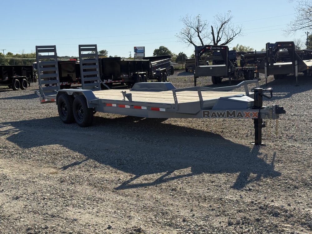 2026 83x22 ECX RAWMAXX / STAND UP RAMPS / TOOL BOX / RAIL GUARD / 14K GVWR /