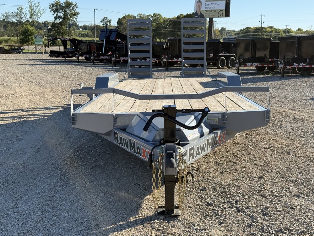 2026 83x22 ECX RAWMAXX / STAND UP RAMPS / TOOL BOX / RAIL GUARD / 14K GVWR /