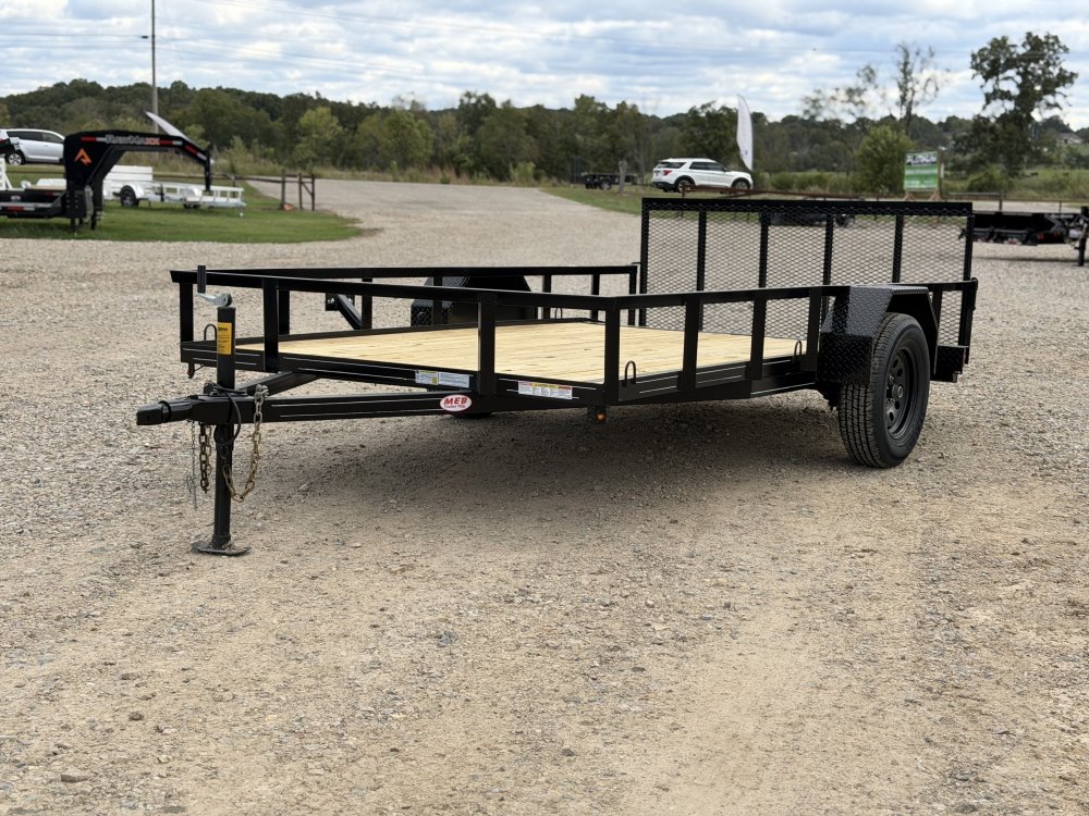2027 77X12 UT MEB / 30" GATE / 2.9K GVWR / DOVE TAIL / UTILITY TRAILER