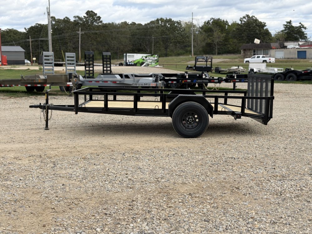 2027 77X12 UT MEB / 30" GATE / 2.9K GVWR / DOVE TAIL / UTILITY TRAILER