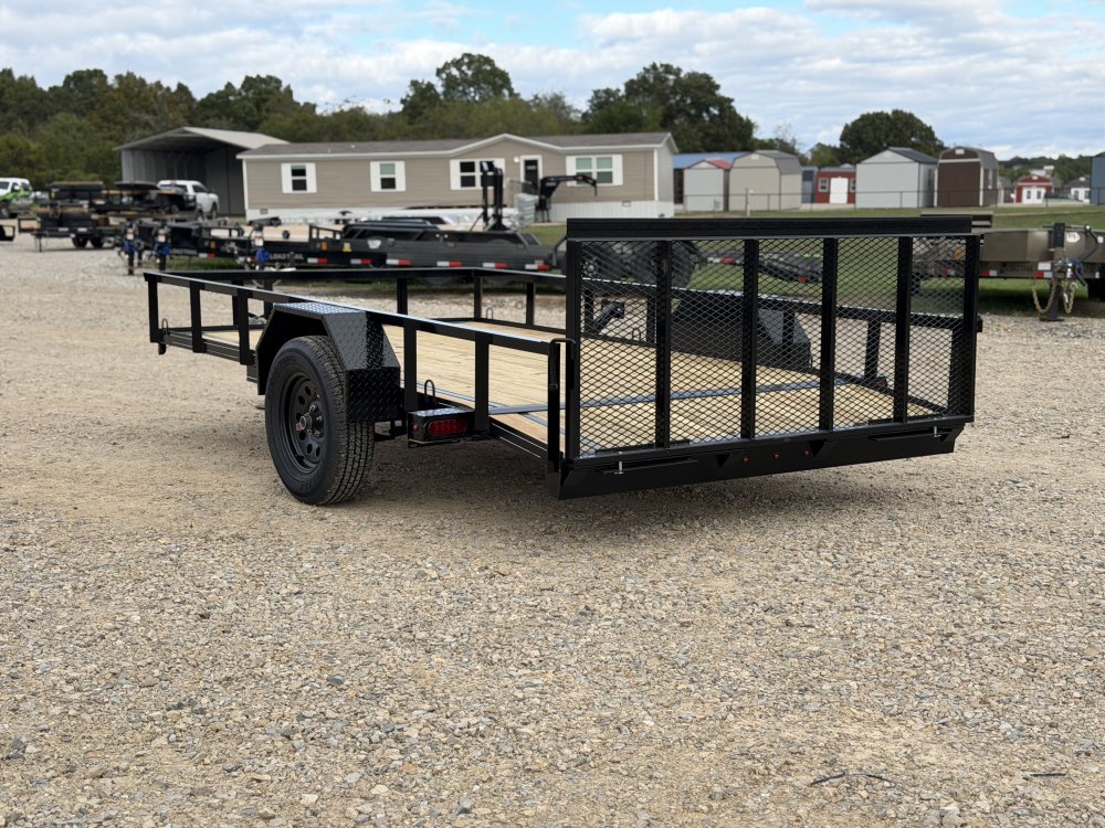 2027 77X12 UT MEB / 30" GATE / 2.9K GVWR / DOVE TAIL / UTILITY TRAILER