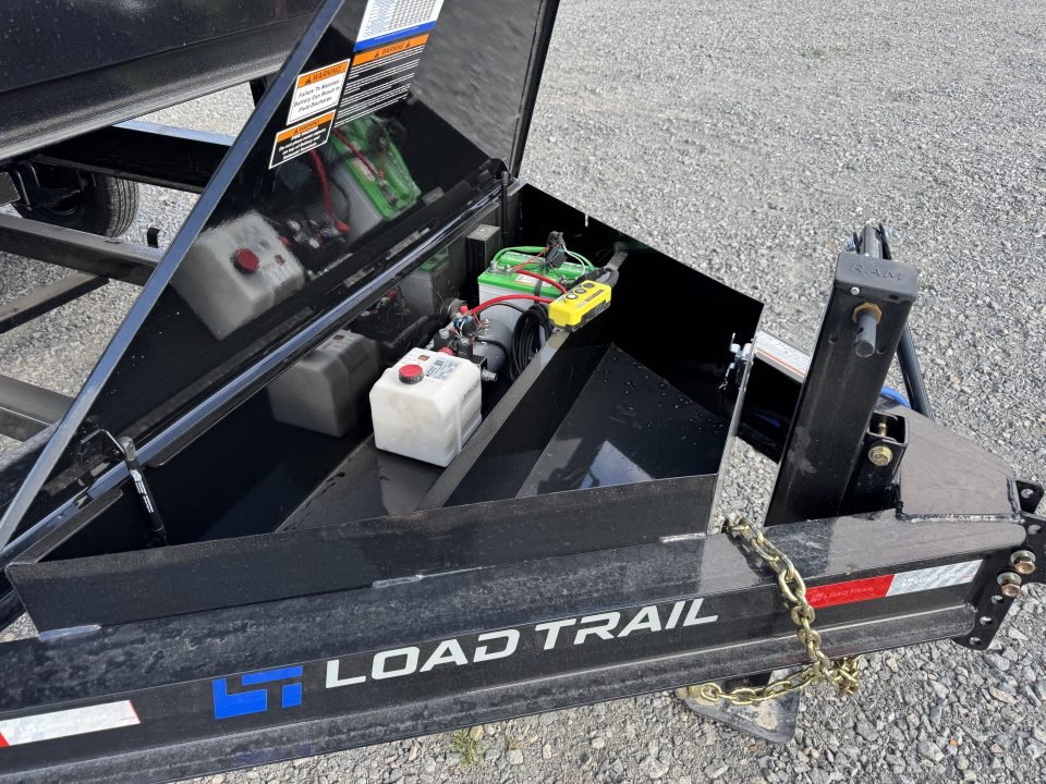 2026 Load Trail DL 83X14 4' WALLS Dump Trailer W/RAMPS, TARP, SPREAD GATE, 7 GAUGE FLOOR, MAX BOX